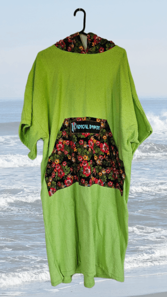 Poncho Toalla Oneill Mujer Artgeo Amarillo